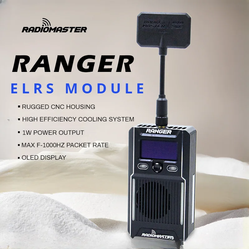 RadioMaster Ranger 2.4GHz ELRS Module Combo Set Micro Nano RP1 RP2 Receiver For TX16S TX12 MKII MK2 Zorro FPV Drone Quadcopter