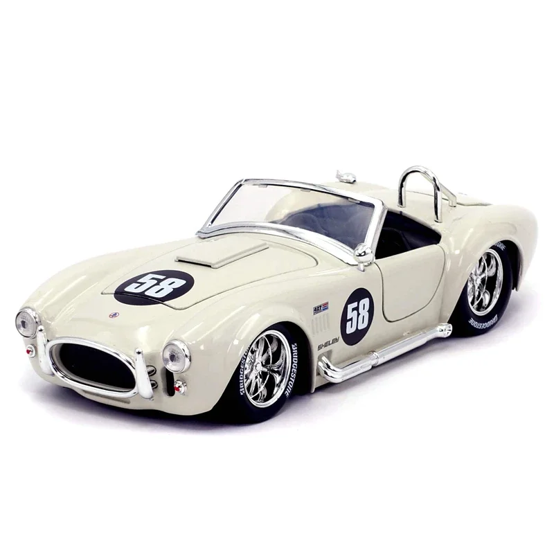 Jada 1:24 1965 Shelby 427 COBRA S/C High Simulation Diecast Car Metal Alloy Model Car Toy for Children Gift Collection