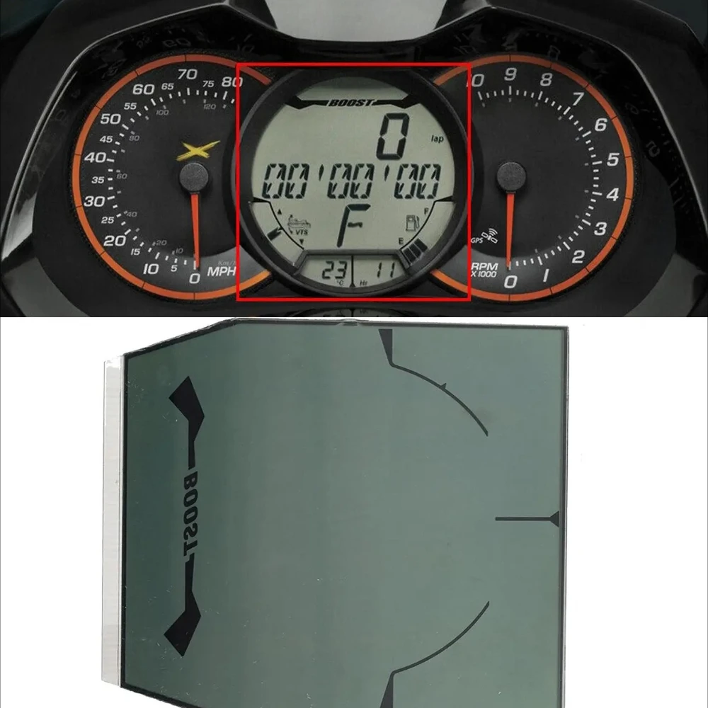 

LCD Display Dashboard Dash Panel for seado006 SD-23 Sea-Doo 4-Tec RXP-X RXT-X 255 260 300 Instrument Cluster 278002716 278003531