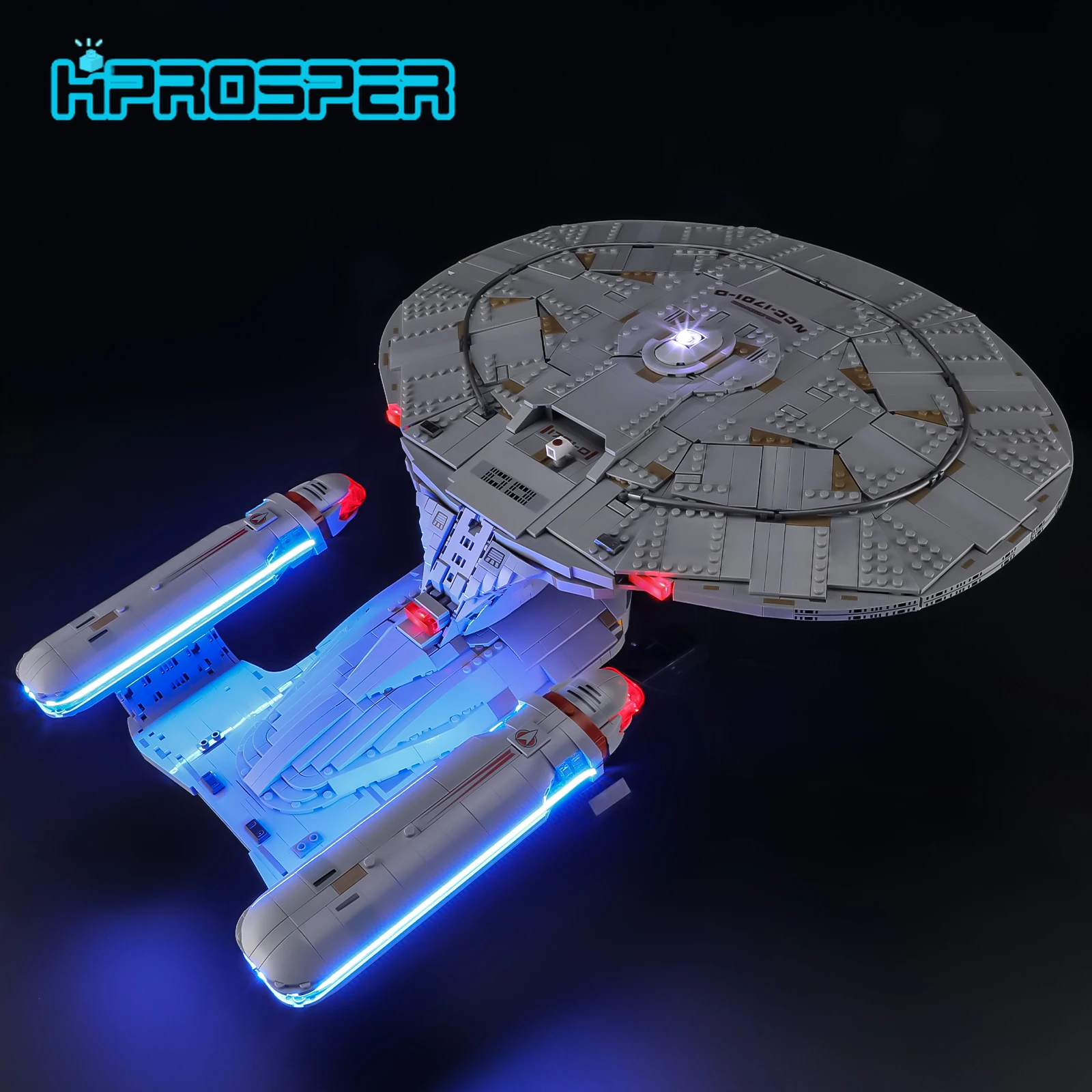 

HPROSPER 5V LED Light For Lego 10356 Icons Star Trek: U.S.S. Enterprise NCC-1701-D Decorative Lamp With Battery Box