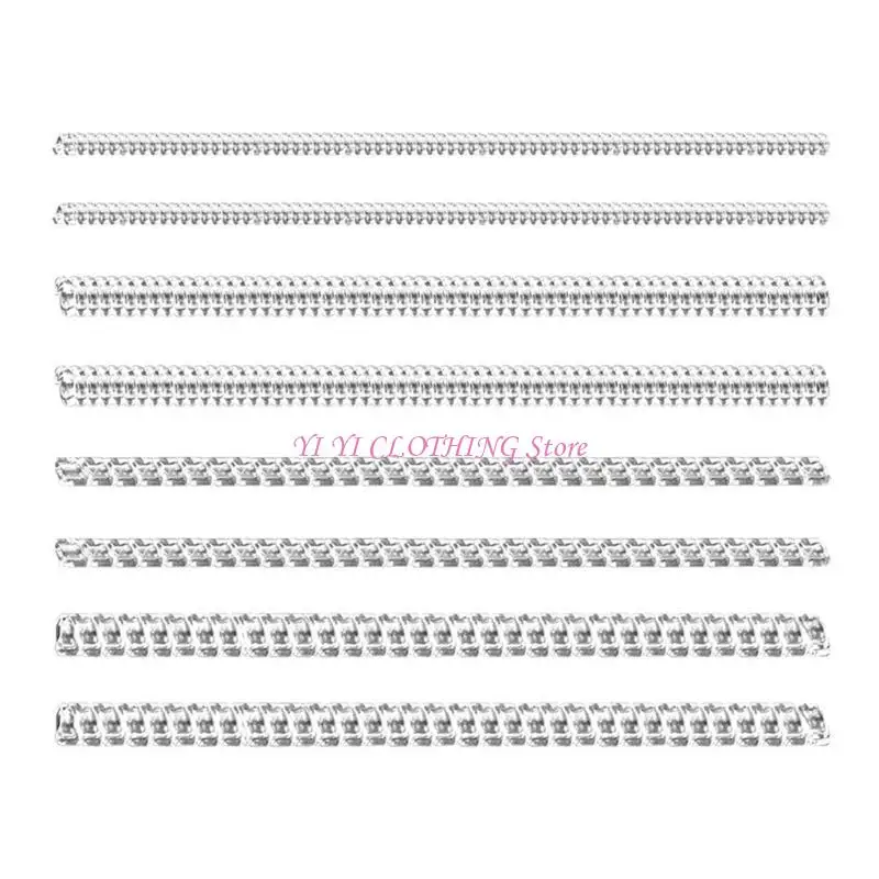 N5KF 8pcs Ring Size Adjuster Invisible Ring Tightener Jewelry Resizer Resizing Tool