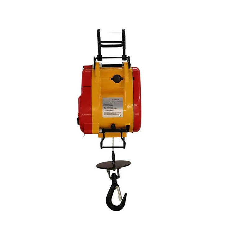 

Remote Control Small King Kong Micro Electric Hoist 220v Small Fast Small Crane Hanging Hoist