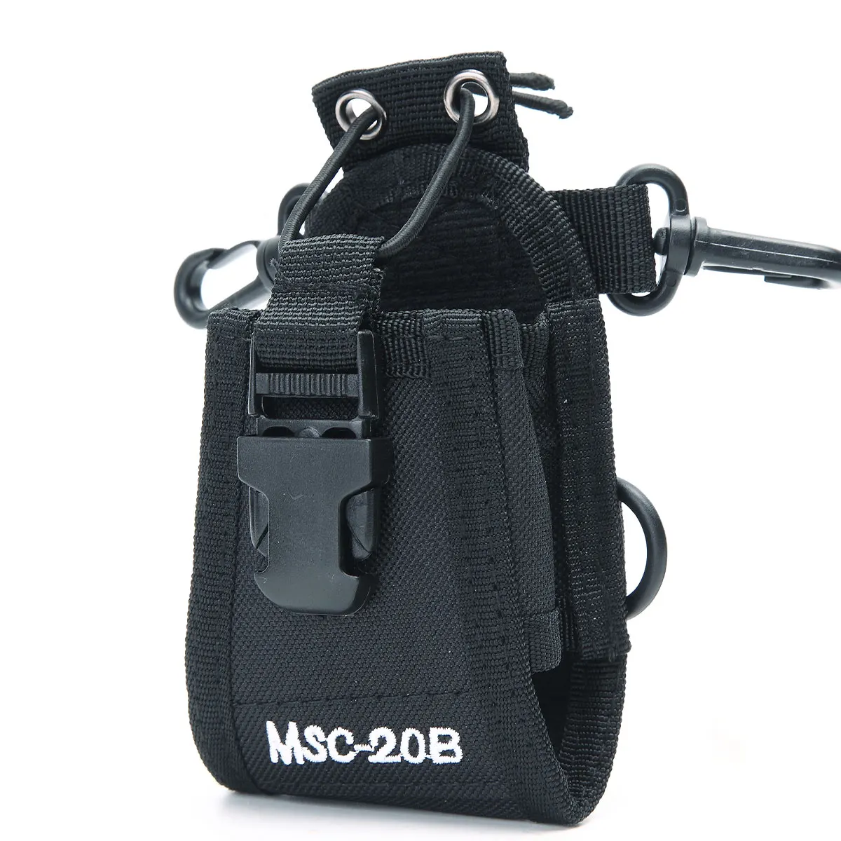 2PCS Abbree MSC-20B di Nylon Multi-funzionale Portatile Radio Cassa Del Supporto della Custodia per Armi per BaoFeng UV-5R UV-82 BF-888S Walkie Talkie