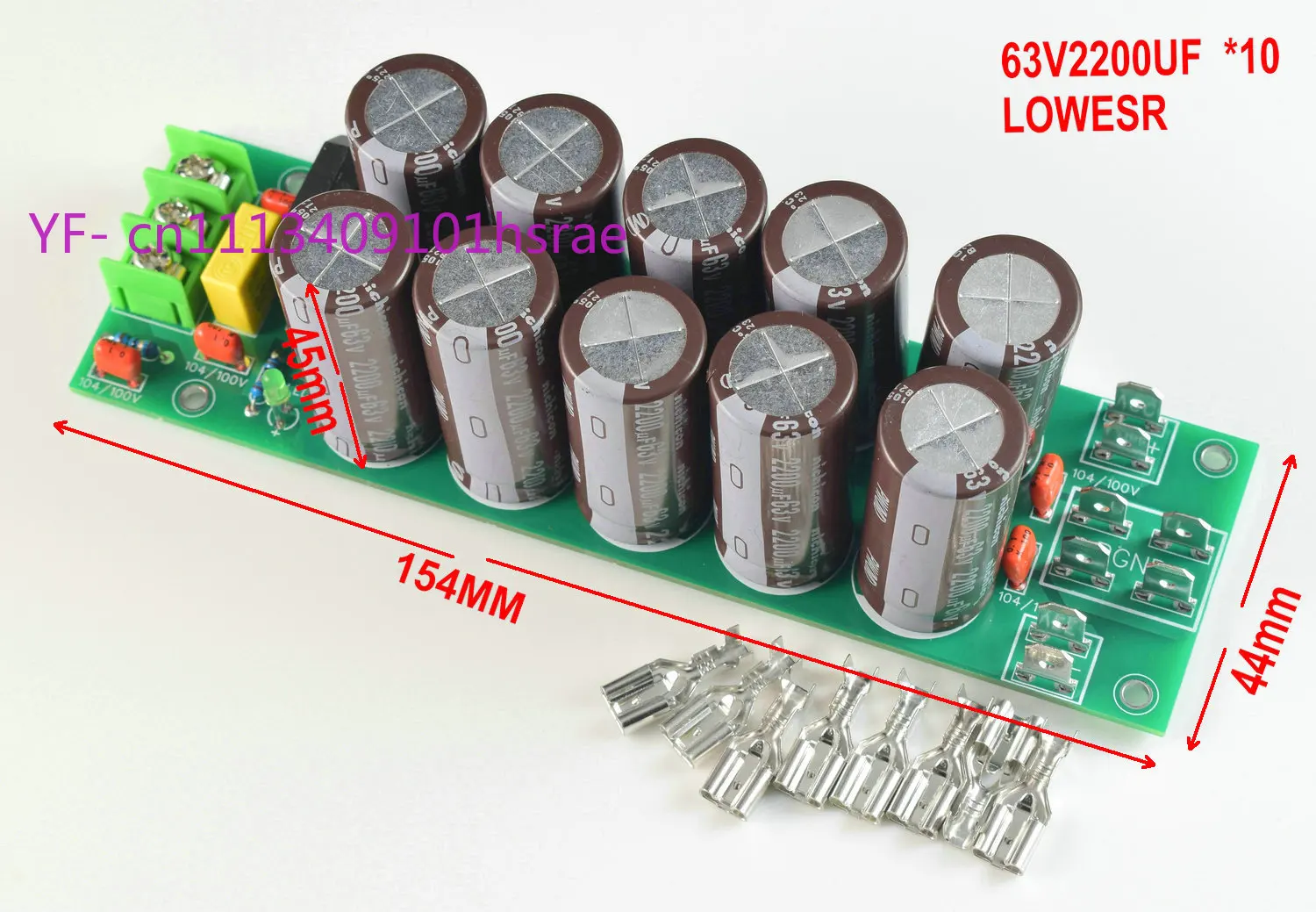 Finished Dedicated Rectifier Power Supply Board for LM Series Amplifier Audio DIY Power Module