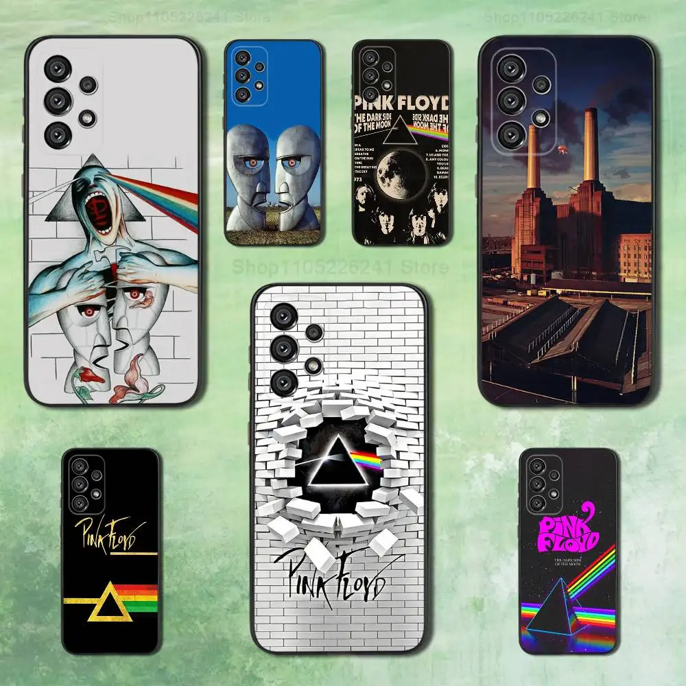 

Band P-Pink F-Floyd Cool For Samsung Galaxy A53,31,52,72,41,Note,J7,8,9,5G,22,73,32,71, Soft Black Silicone Case