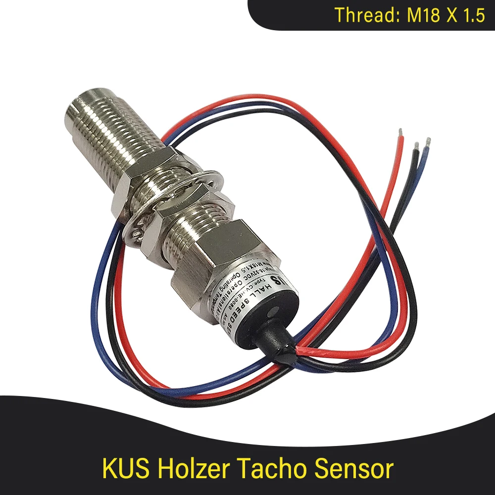 KUS Universal Holzer Tacho Sender 3-wire Speed Sensor M16X1.5 M18X1.5 for Speedometer Tachometer