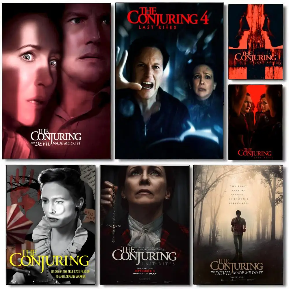 The Conjuring Last Rites Poster Wall Art Print Art Suitable For Living Room Bedroom Bar Parlor Home Decoration Gift