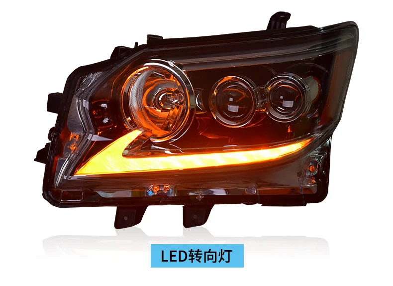 

car bumper headlight for Lexus GX400 daytime light 2014~2019y DRL car accessories LED Daytime light headlamp GX460 fog light