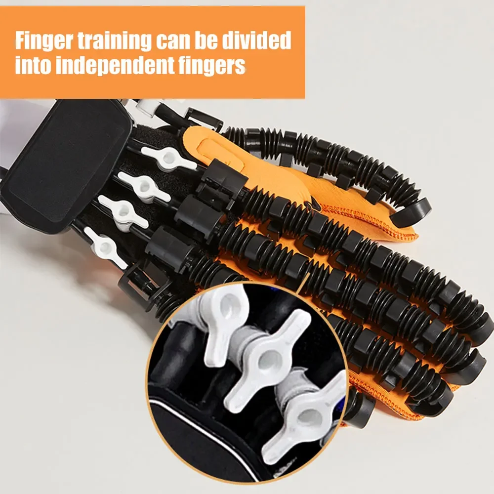 Rehabilitation Training Robot Gloves Hemiplegia Glove Stroke Recovery Equipment Therapy Finger & Hand Function Exercise Trainer