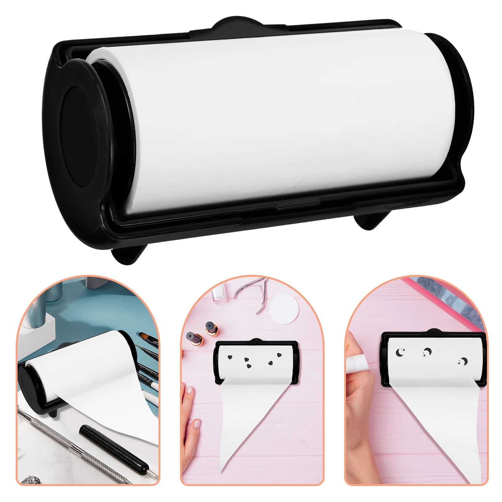 مسمار الختام النفط امتصاص ورقة البلاستيك دائم مسمار ختم مزيل طلاء الأظافر شفط مانيكير التبعي