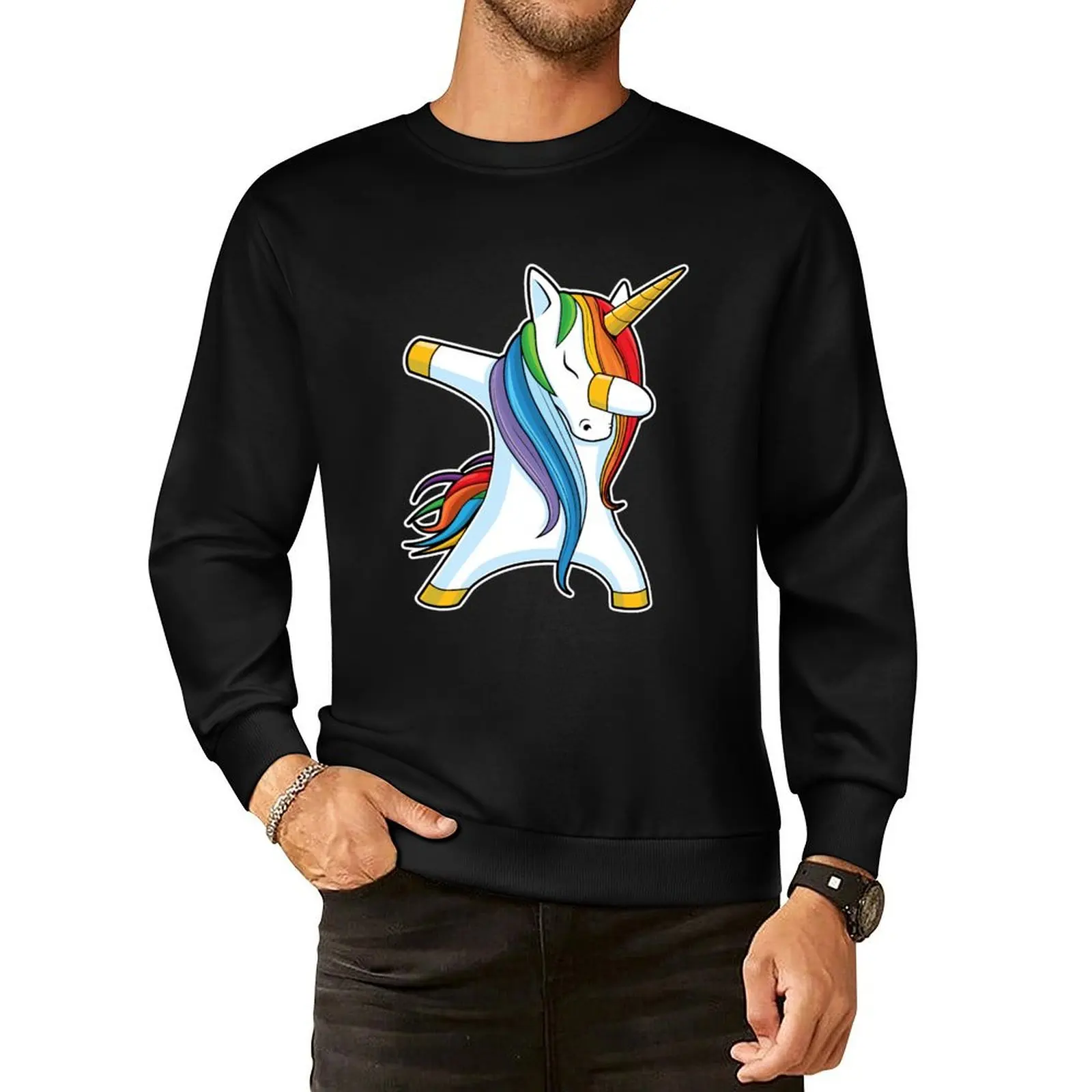 

Dabbing Unicorn Shirt Cute Funny Unicorns T shirt Gifts for Kids Girls Boys Women Men Pullover Hoodie