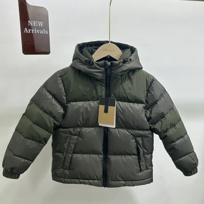 

Autumn and winter Boys and girls hooded Down jacket Y2K Casual jacket outdoors warm Fashion clothing comfort movement Boy coat