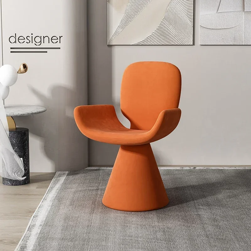 كراسي تناول الطعام باللون الأبيض كرسي انتظار فندقي إسكندنافي حديث للاسترخاء في المطبخ Sillas Para Comedor أثاث شرفة غرفة المعيشة #3