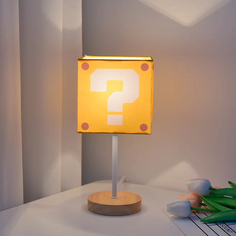 Remote-Controlled LED Question Mark Lamp - Fun and Creative Night Light for Children's Room