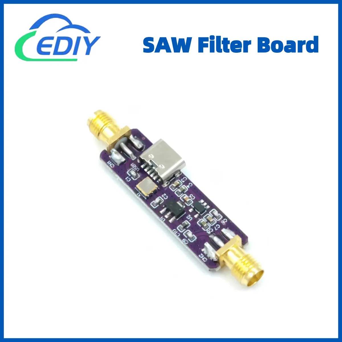 

1090MHz 1,09 GHz ADS-B Active SAW Filter & LNA 5V источник питания