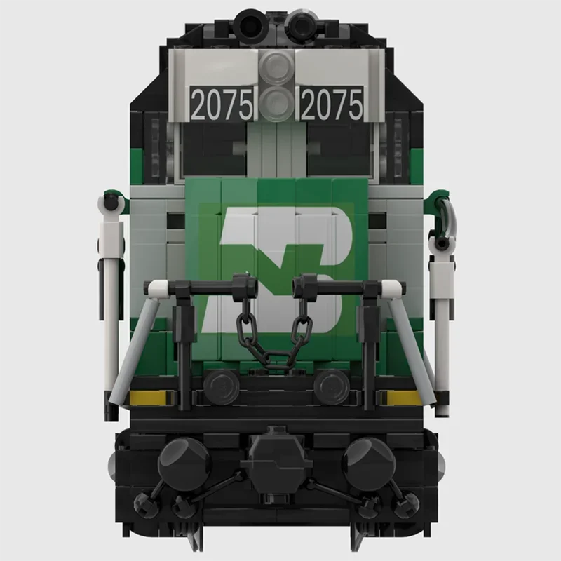 

Railway Train Model Moc Building Blocks Type diesel locomotive multiple unit Technology Bricks Christmas Assembly DIY Toys Gifts