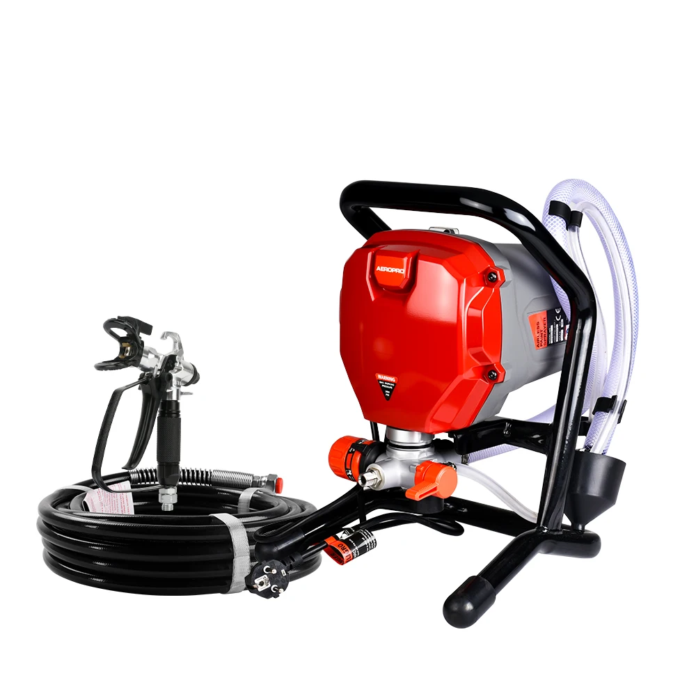 

AEROPRO AP8626 Electric Airless Paint Sprayer 220V DIY Machine Stain Gun with 821 Airless Spray Gun for Industrial Use