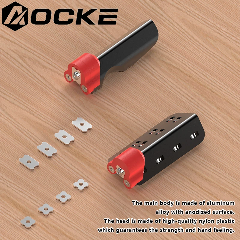 AOCKE Woodworking Blade Edge Corner Planer Manual Planer Wood Chamfering Fillet Scraper Board Deburring Tool Edge Trimmer