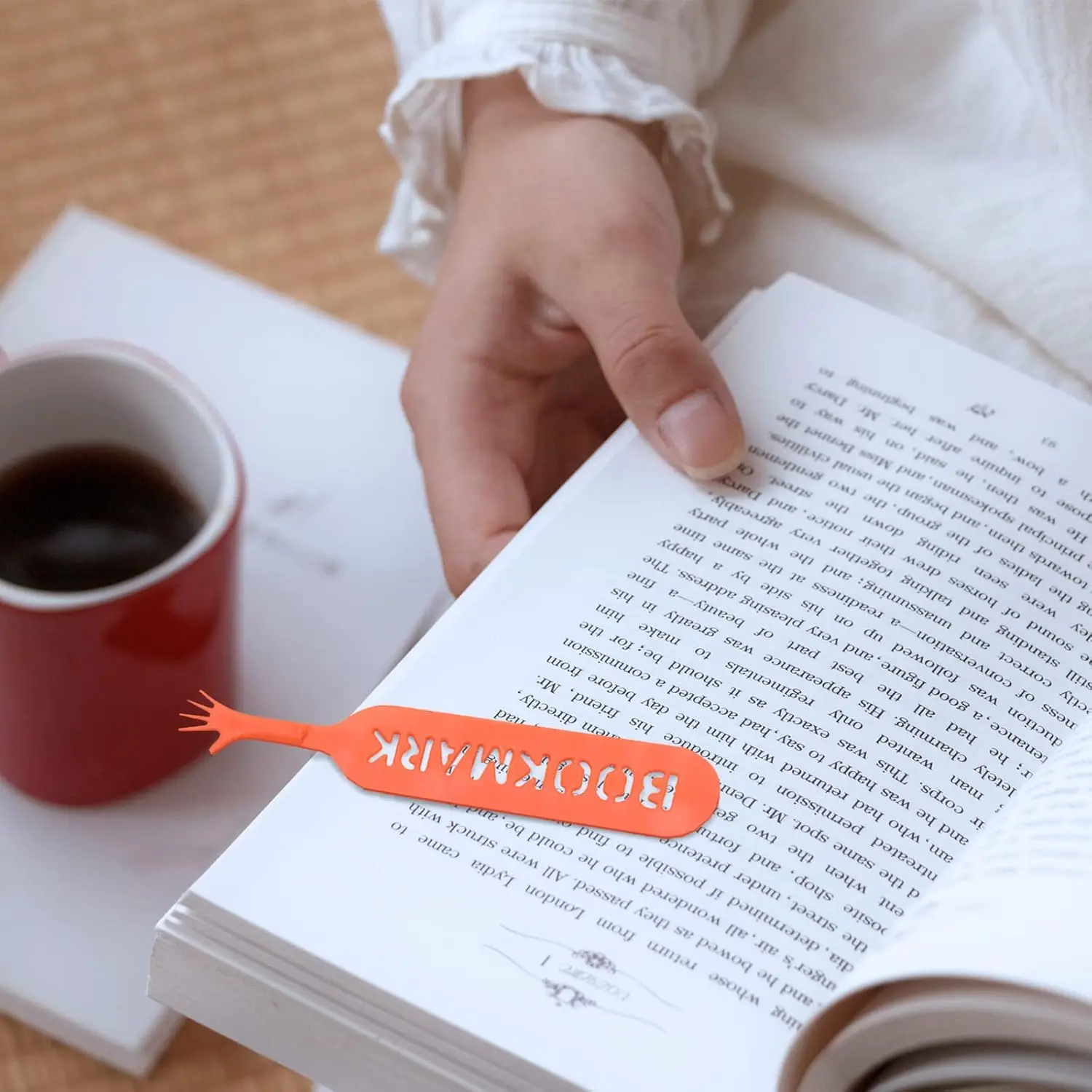 4 قطعة/المجموعة 3D الكرتون البسيطة اليد الإشارات المرجعية صفحة الاصبع علامات الاطفال القراءة الإيدز فريد اللوازم المدرسية A7791