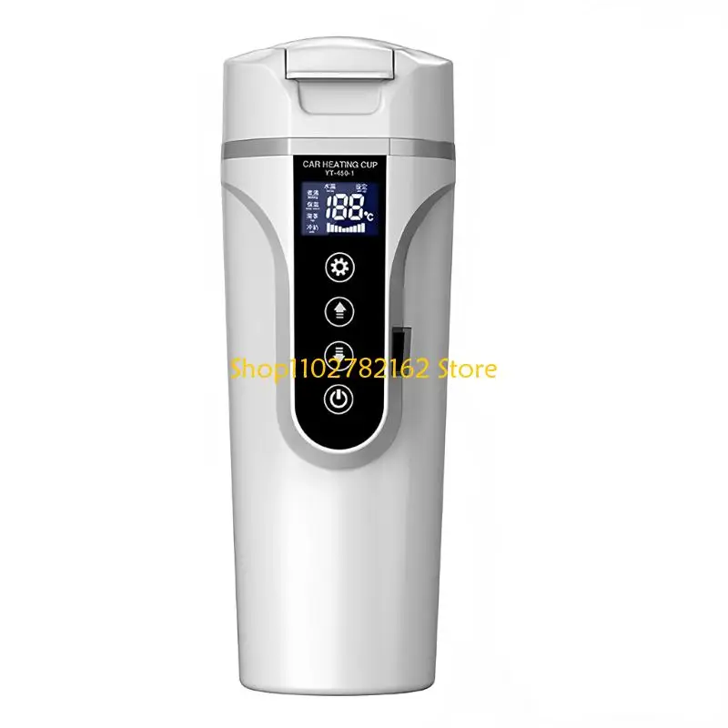 

547B эффективный 12V24V автомобильный подогреватель чашек для кипячения воды электрический чайник 12/24V для дорожного