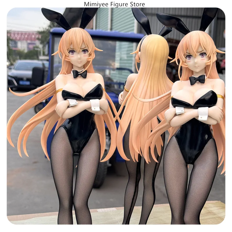 Figura de Anime Shokugeki no Soma Erina Nakiri, chica conejito rubia, consejo de estudiante, presidente, escala 1/4