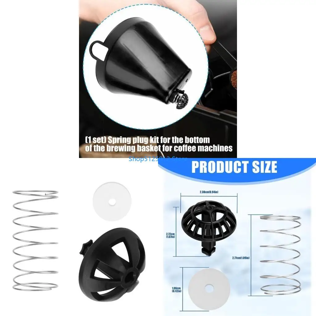 G8TC Replacement Brew Basket Bottom Spring Plug Kits for DCC-1200 Coffee Makers
