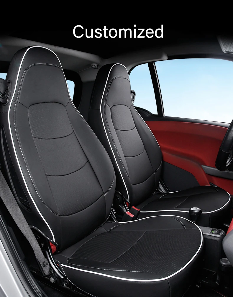 Funda Protectora Para Cinturón De Seguridad Smart 453 451 450 Fortwo Forfour – Algodón Suave Y Fácil De Instalar