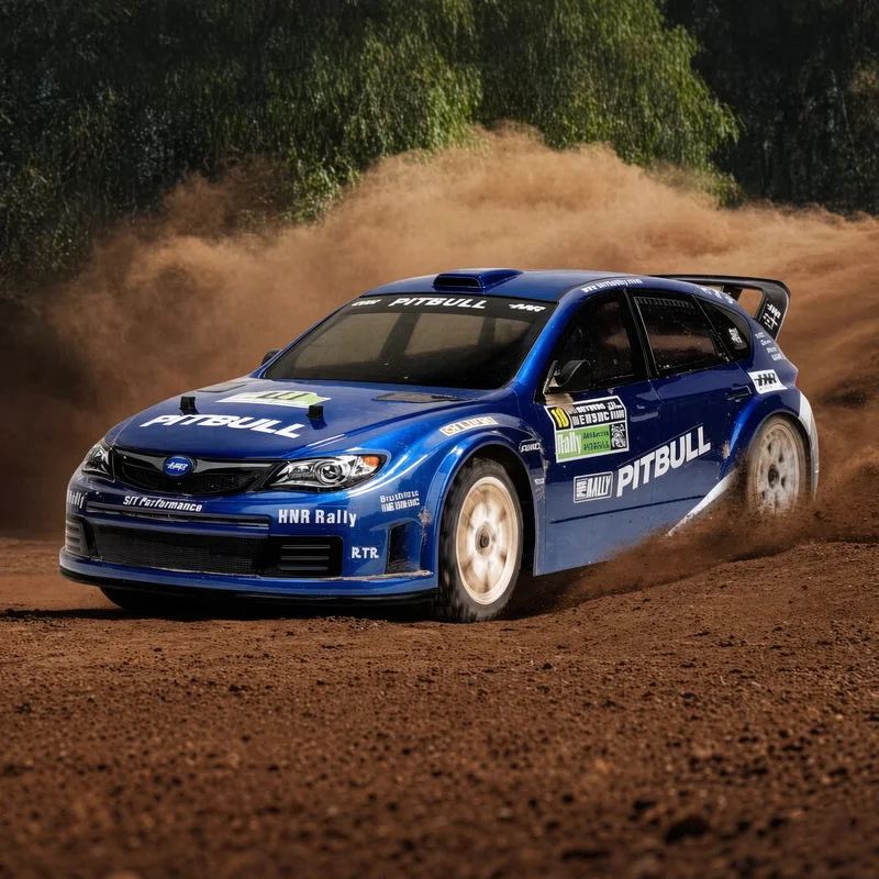 Hot 1/10 HNR H9804-SR PITBULL 2.4G/4CH Remote Control Electric 4WD Off-Road Rally Car Brushless High-Speed Racing RC Model Toy