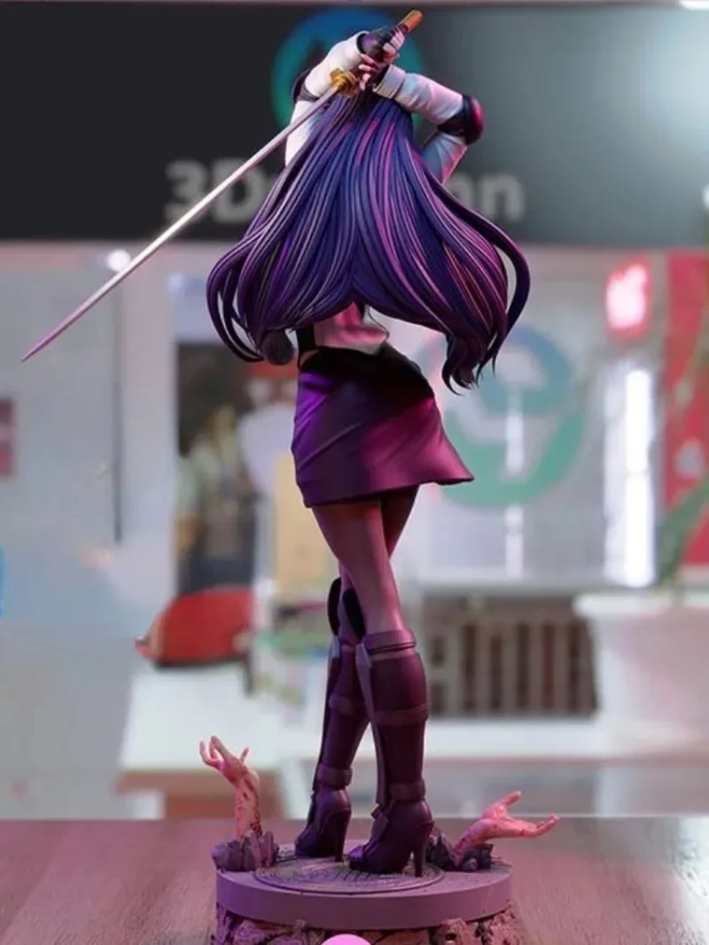 1/24 75mm Fantasy spadaccino femminile figura in resina Kit modello assemblato figurine Diorama Hobby non assemblate stampa 3D non verniciata