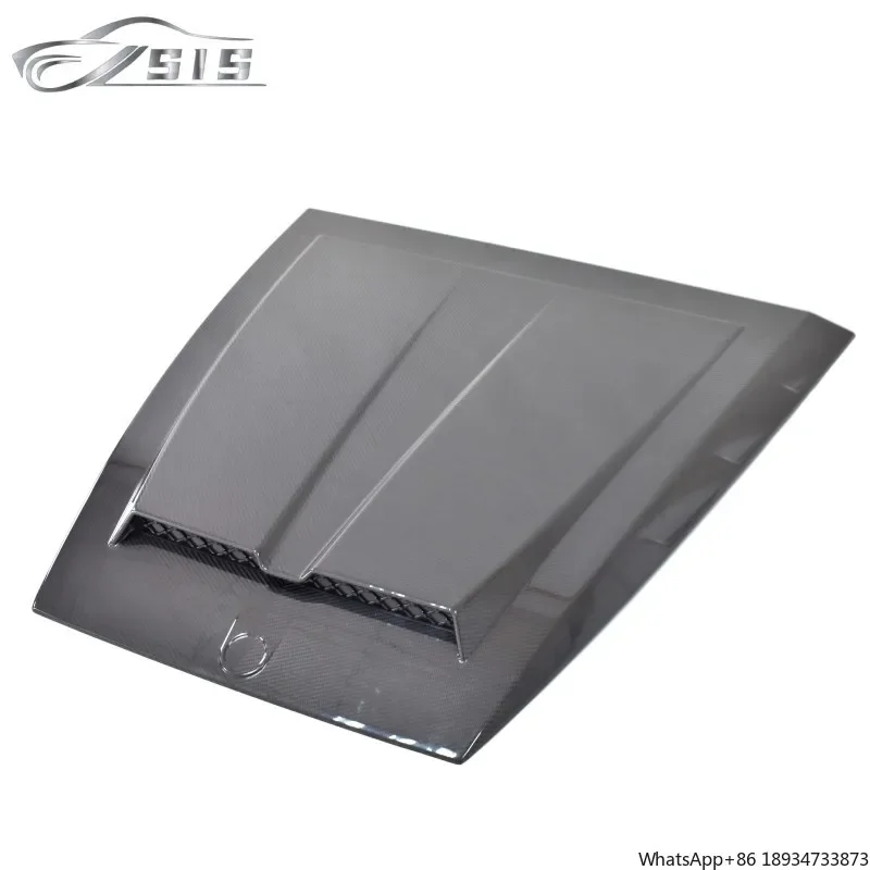 W464 Hood Scoop fit for G class W463A 2019-2022 year B style DRY carbon fiber bonnet hood scoop for w464