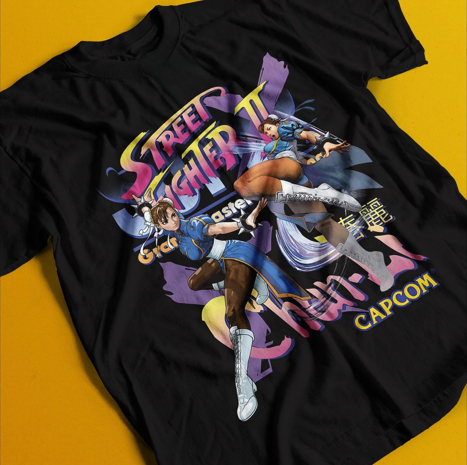 2026 Summer Men's Vintage Anime Classic Chun Li T-shirt Unisex Anime Manga Shirt  Anime Lovers Shirt, Graphic Anime Tee
