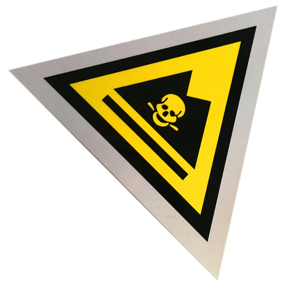 خطر النفايات علامة معدنية تحذير مؤشر السلامة للاستخدام الداخلي في الهواء الطلق الحذر علامة الأمن السامة علامة السلامة المرورية