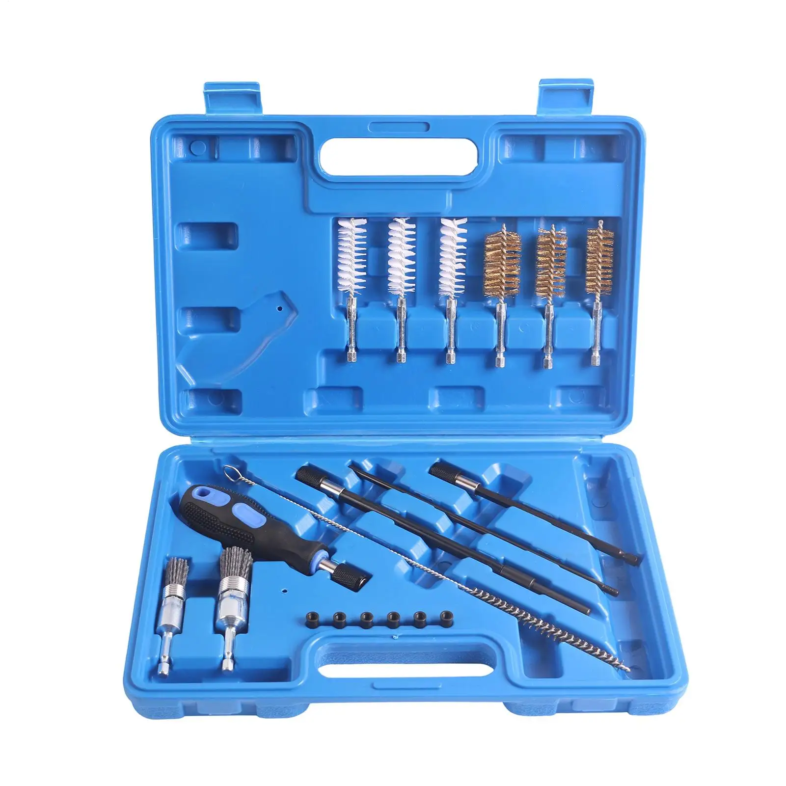 

Injector Seat Cleaning Kit Engine Carbon Removal Brush Injector Carbon Remover Tool For Automotive Technicians Sedan Truck Home