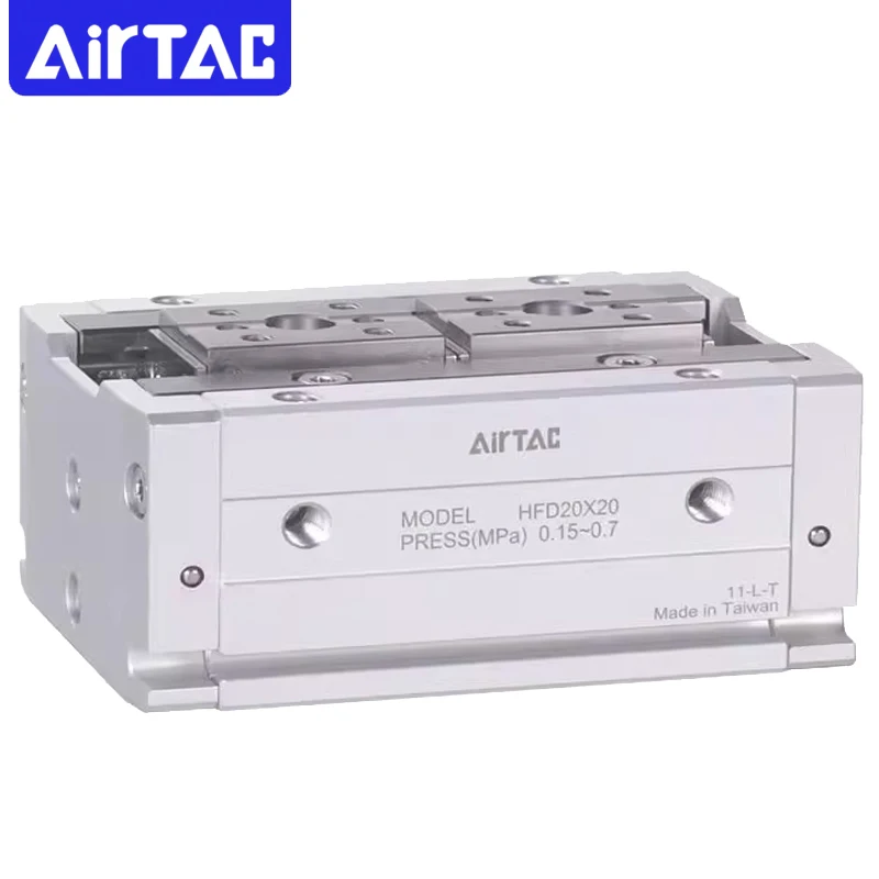 HFD8/12/16/20 Airtac Parallel Air Pneumatic Cylinder Thin Finger Cylinders Clamp Piston