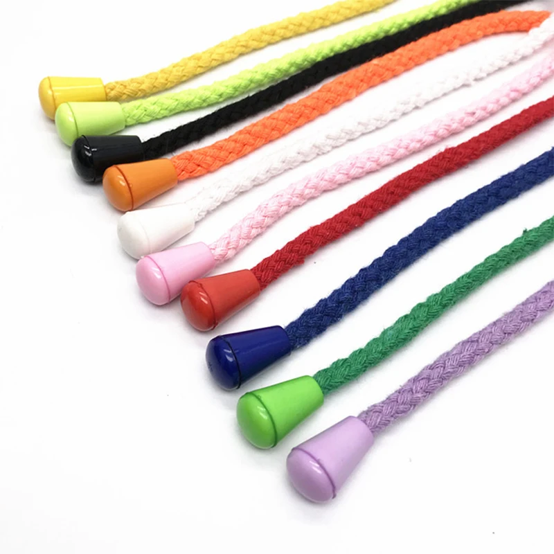 20 Sets Multicolor Plastic Koord Slot Stop Trui Schoenveter Touw Gesp Hanger Voor Sportkleding Accessoires 14Mm X 9Mm