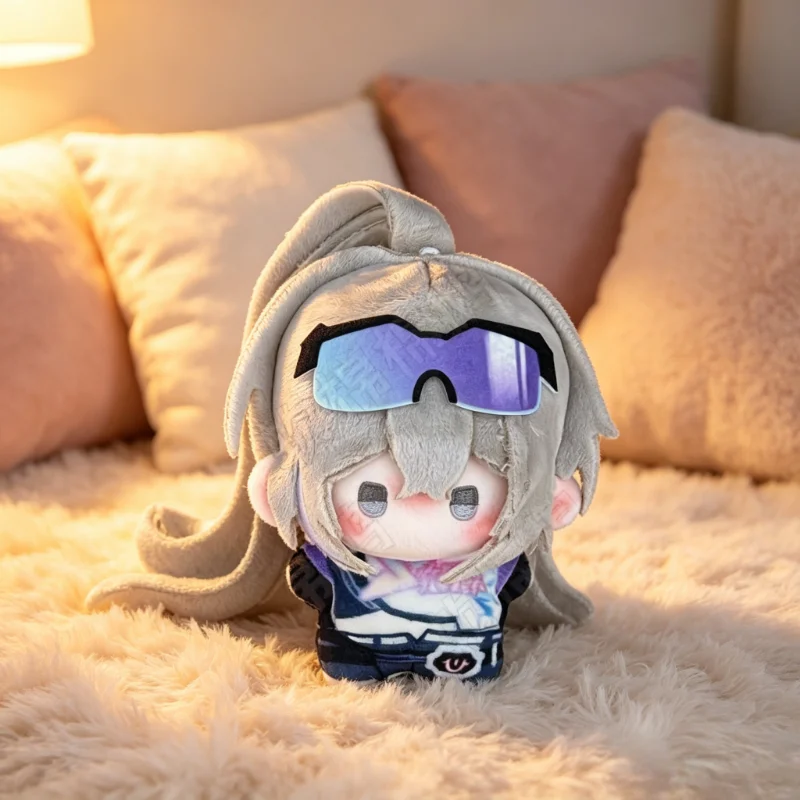 10cm Honkai:Star Rail Silver Wolf Anime Figures Plush Cosplay Dress Up Cotton Doll Toys for Children Birthday Gift Collectibles