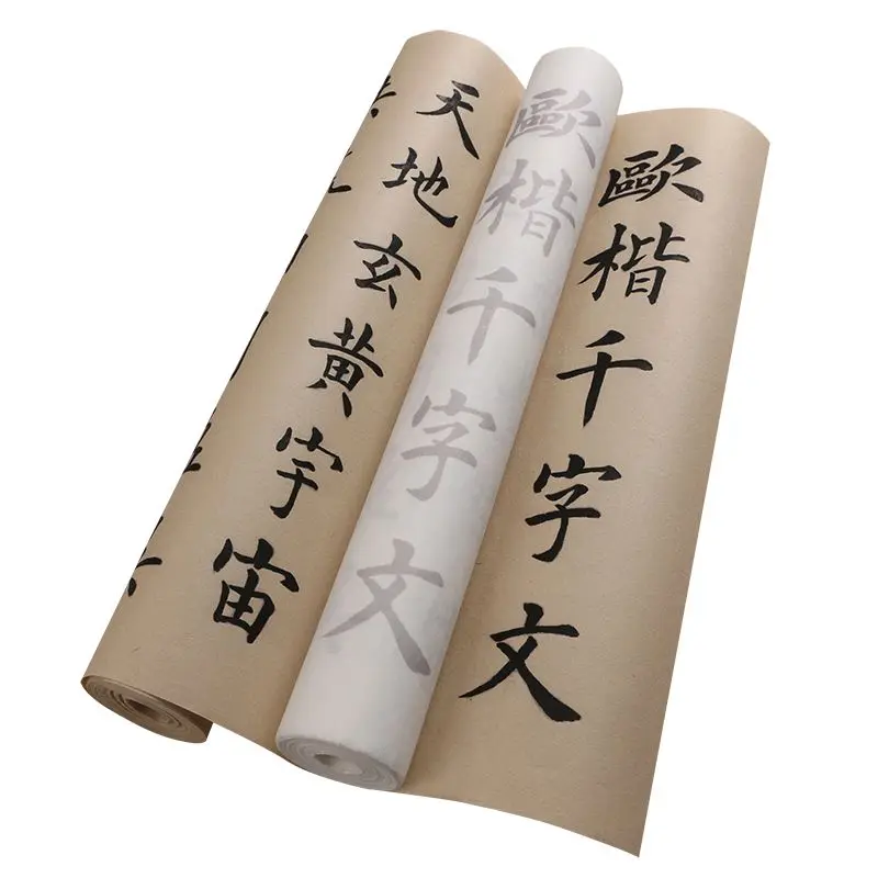 Chinese Calligraphy Brush Copybook Small Regular Script Ouyang Xun's Style Copybook Tracing Half-Ripe Rice Paper Rijstpapier