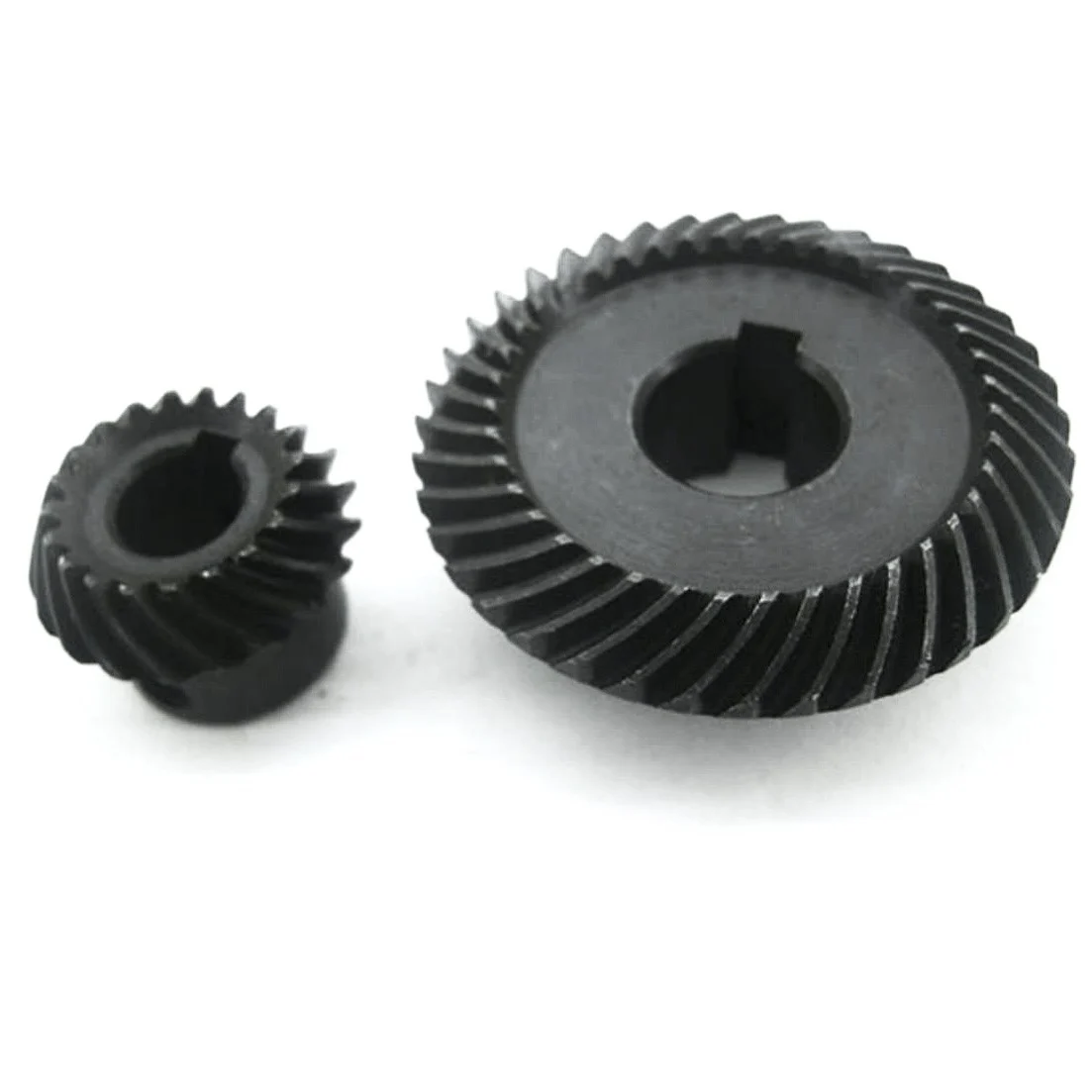

1:2 Spiral Bevel Gear 1M 20/40 Teeth DIY Metal Gearbox Accessories Wheel 90° Steering Equipment Steel Gear