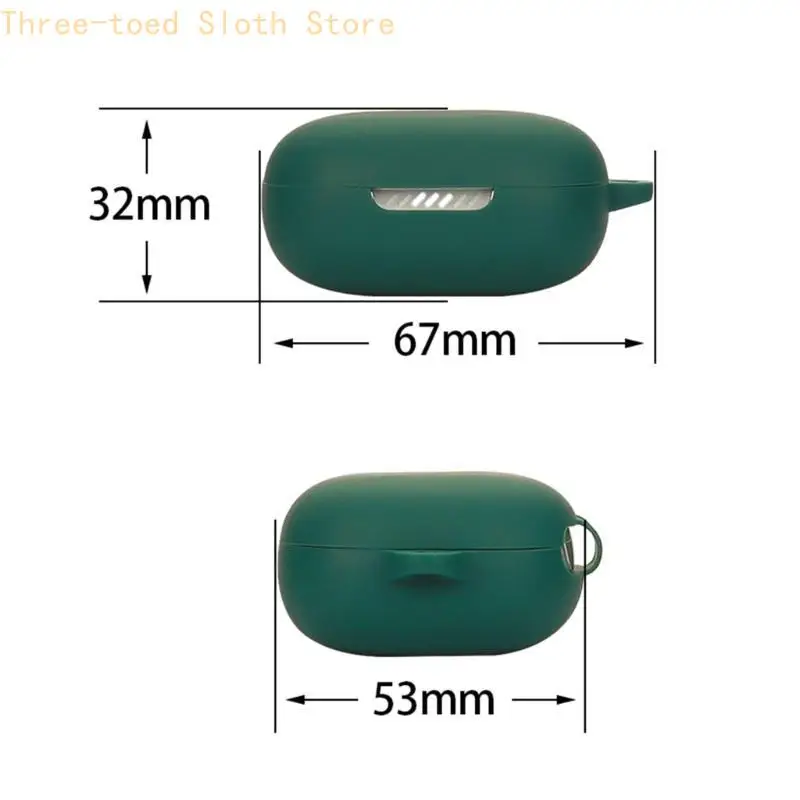 Silikonhülle Wireless Headset Protector Wasserdichtes Gehäuse für LiveFlex E74A – Detail 6