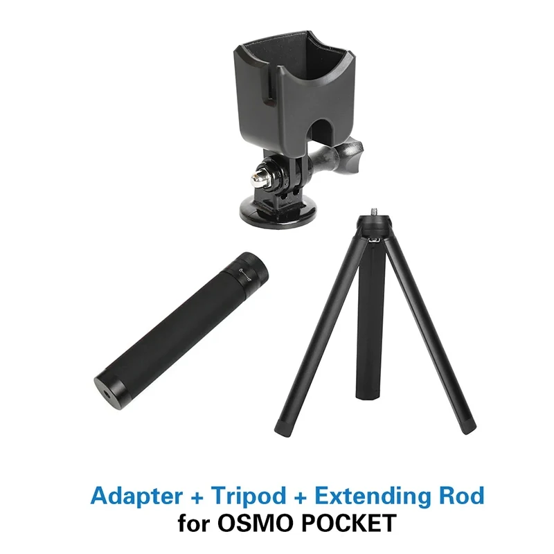 Pocket camera selfie stick tripod holder For DJI osmo Pocket /dji Pocket 2 gimbal accessories