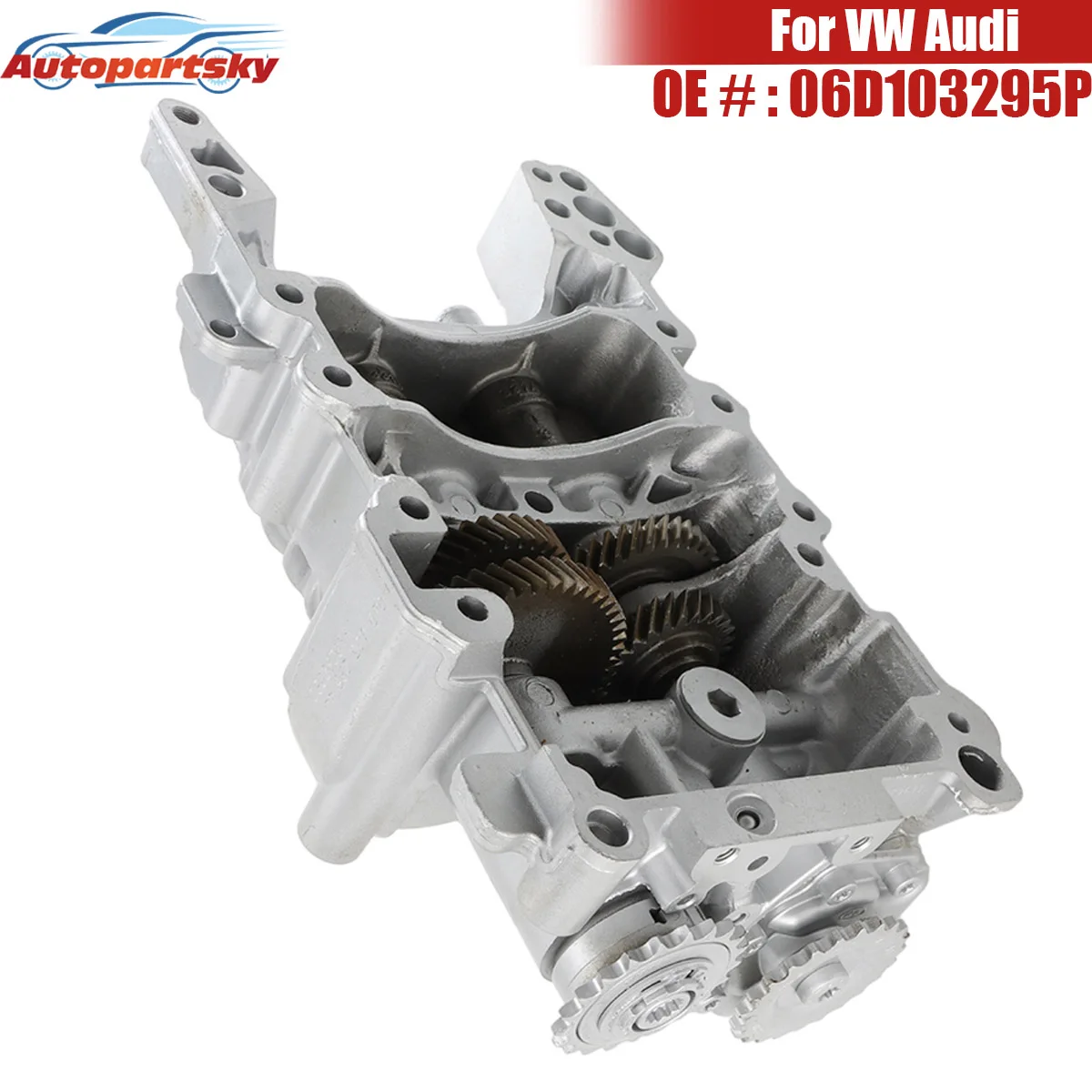 Automotive Parts Fully Assembled Oil Pump 06D103295S P K R E T For VW EOS Golf Jetta Passat Audi A3 4 6 TT SEAT Altea Leon Škoda