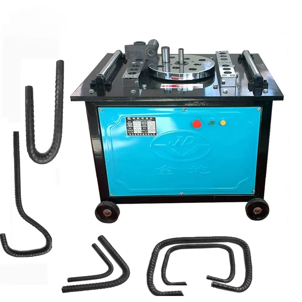 Manufacturer's New Automatic Wrought Iron Bending Machine Steel Bending Carbon Steel Engine Motor Core Components Rebar Bending