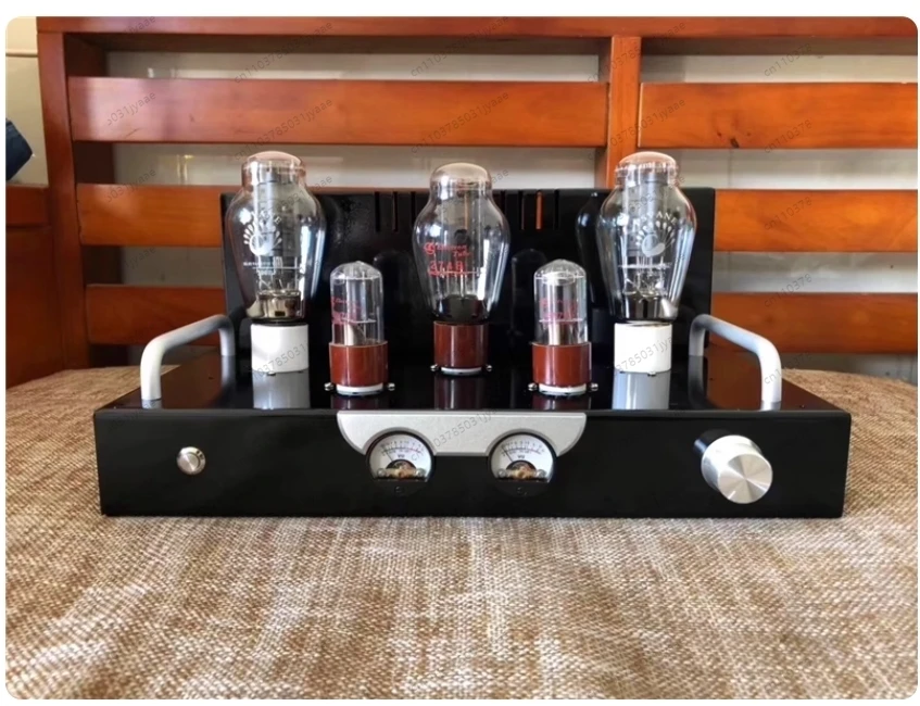 1 Pair Single Ended 6SN7 Push 300B Handmade 2.0 Stereo 8W Vacuum Tube Amplifier Split HIFI 300B Electron Tube Amplifier