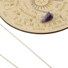 99.9% Pure Copper Telescopic Dowsing Rods With For Crystal Pendulum Plate Kit For Water Mineral Hunting Divination Psychic Tools