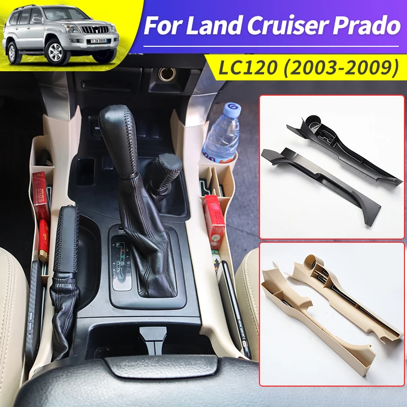 For Toyota Land Cruiser Prado 120  LC120 Water Cup Storage Box Interior Seat Modification Accessories 2009-2003 2007 2006 2005