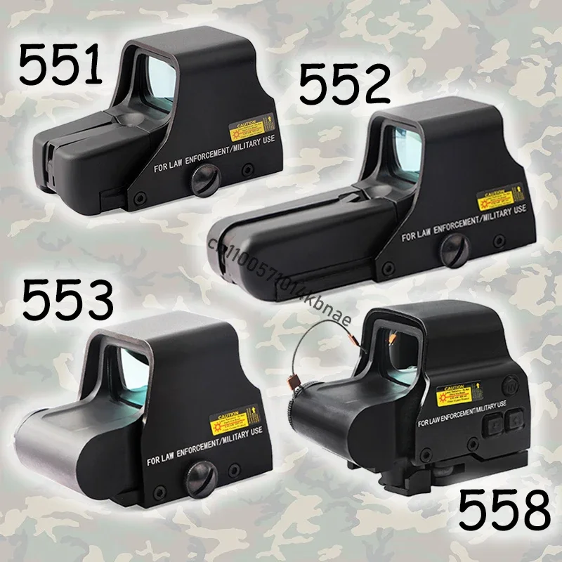 551 552 553 556 558 المجسم ريد دوت البصر البصرية بندقية نطاق الصيد منعكس البصر Riflescope 20 مللي متر جبل الادسنس بندقية #2