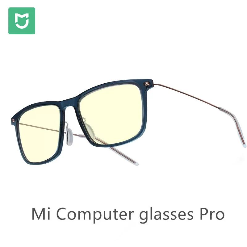 Mijia Anti-Blue Computer Gafas Pro Anti Blue Ray UV A prueba de fatiga Protector de ojos Vidrio