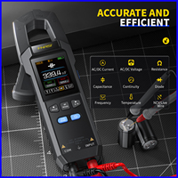 FNIRSI DMC-100 Clamp Type Multimeter Automatic Intelligent High Precision Ammeter with Temperature Probe