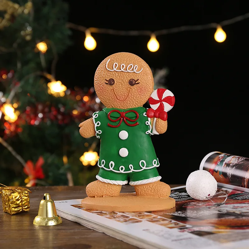 Product Christmas Gingerbread Man Decoration Creative Cartoon Gingerbread Man Christmas Atmosphere Decoration Decoration