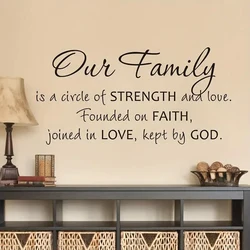 Letter Bible Verse Wall Stickers Modern Home Decoration English Poetry Wall Wallpaper Artistic Bedroom Decoration Christian